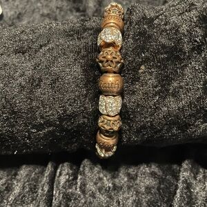 Elegant Danbury Mint Copper Charm Bracelet